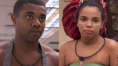 Davi e Pitel conversam na cozinha do BBB 24 - Foto: Globo