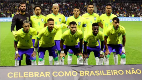 Jogadores da Seleção Brasileira. Foto: Dean Mouhtaropoulos/Getty Images