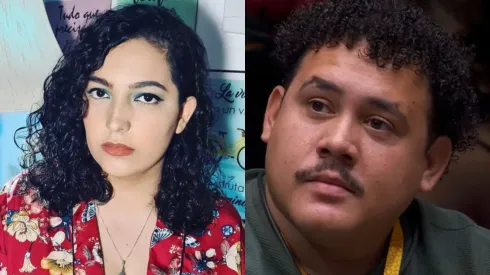 Esposa de Lucas, do BBB 24, é hospitalizada - Foto 1: Reprodução/Instagram de Camila Moura | Foto 2: Reprodução/Globo