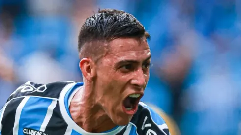 Pavón durante partida do Campeonato Gaúcho de 2024.