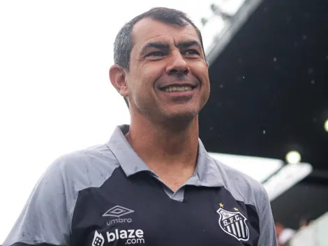 Com moral: Gringo do Santos recebe vários elogios de Carille