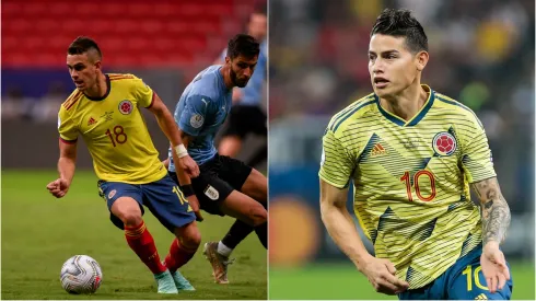 Borré e James Rodríguez são convocados. Mateus Bonomi/AGIF e Marcello Zambrana/AGIF.