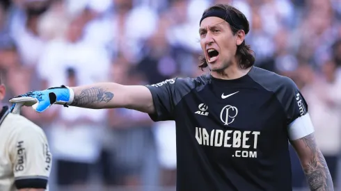 Cássio, do Corinthians, durante partida contra o Santo André, pelo Paulistão 2024 - Foto: Ettore Chiereguini/AGIF