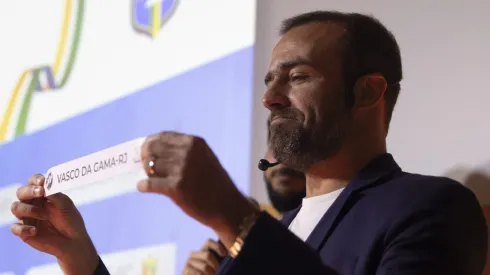 Roger Flores tira o Vasco em sorteio da Copa do Brasil. Foto: Lucas Figueiredo/CBF