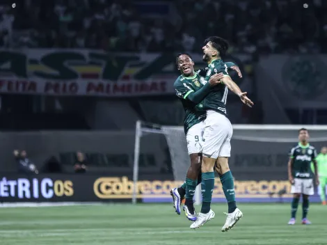Flaco López e Endrick vivem noite especial em show do Palmeiras