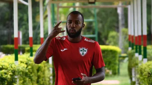 Victor Andrade chegou ao clube da capital no início de 2024. Foto: Divulgação / Facebook da Portuguesa.