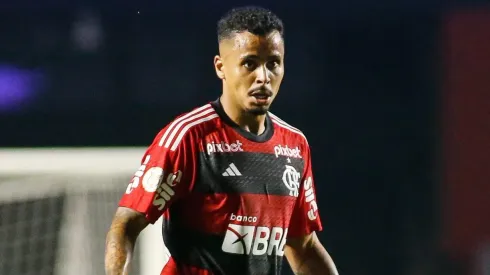 Allan em ação na última rodada do BR de 2023. Miguel Schincariol/Getty Images