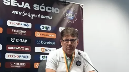 Presidente do Caxias critica arbitragem com o Grêmio
