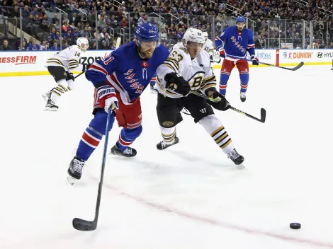 Líderes de divisão, Bruins e Rangers se chocam pela NHL nesta quinta