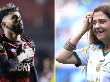 Leila revela interesse do Palmeiras em tirar Gabigol do Flamengo