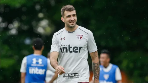 Lucas Pratto revelou que deseja ser treinador. Marcello Zambrana/AGIF.