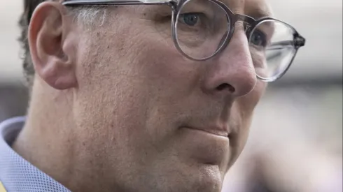 O empresário John Textor no Estádio Nilton Santos, em partida entre Botafogo e Cruzeiro, pelo Campeonato Brasileiro, dia 03/12/2023.