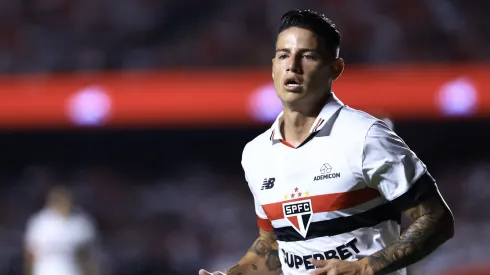 O colombiano atuou poucas vezes entre os titulares pelo Tricolor Paulista