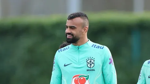 Fabrício durante treinamento da Seleção Brasileira em Londres. Foto: Rafael Ribeiro / CBF