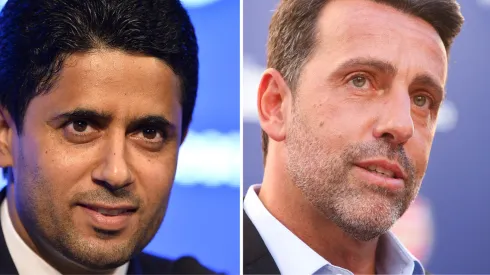 PSG e Arsenal, de Edu Gaspar, já buscam informações de joia preciosa do Grêmio - Foto: Aurelien Meunier/Getty Images e Lia Toby/Getty Images