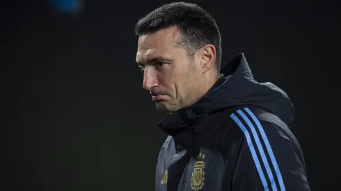 Scaloni em partida entre El Salvador vs Argentina
(Foto: Ira L. Black/Getty Images)