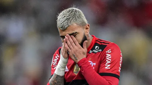 Gabriel Barbosa tem contrato até o fim de 2024 com o Flamengo. Foto: Thiago Ribeiro/AGIF