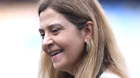 Leila Pereira, presidente do Palmeiras.