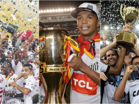 Santos ou Internacional? Os times com os maiores jejuns de títulos estaduais