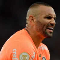 Após um mês, Weverton desabafa e se defende de críticas no Palmeiras: \'Dedico minha vida aqui\'