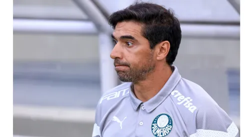 Abel Ferreira técnico do Palmeiras durante partida contra o Botafogo-SP no estádio Arena Barueri pelo campeonato Paulista