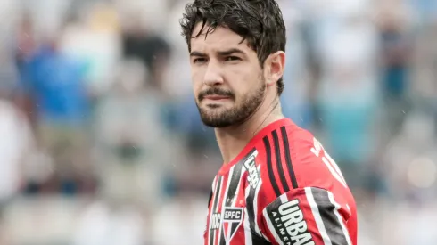 O jogador Alexandre Pato em foto de arquivo atuando pelo São Paulo Futebol Clube no ano de 2019