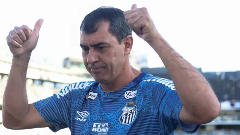 Fábio Carille, treinador do Santos.
