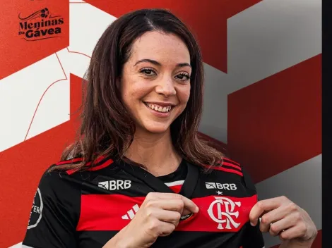 Imane Chebel, zagueira da seleção argelina, é o novo reforço do Flamengo