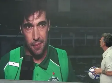 Abel Ferreira e Neto conversam ao vivo após título do Palmeiras no Campeonato Paulista