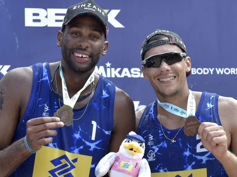 Evandro e Arthur é a melhor dupla masculina do Brasil no vôlei de praia? Veja
