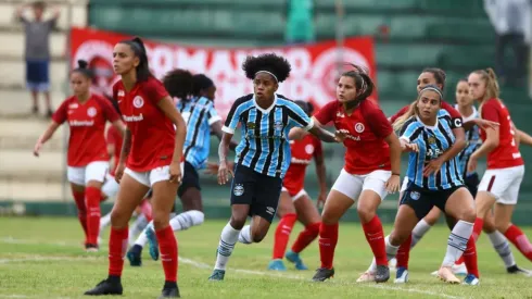 Esse será o primeiro clássico Gre-Nal das Gurias na temporada. Divulgação/Lucas Uebel/Grêmio.