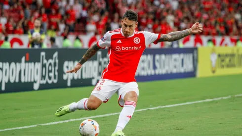 Hugo Malo em partida da Sul-Americana