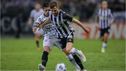Partida entre Corinthians e Atlético MG - Foto:Pedro Vilela/Getty Images