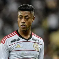 Bruno Henrique mostra na internet como ficou sua boca após cotovelada que ocasionou pênalti; veja