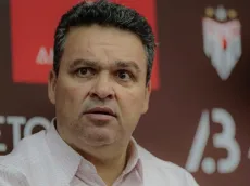 Presidente do Atlético-GO, reclama de arbitragem em jogo contra Flamengo