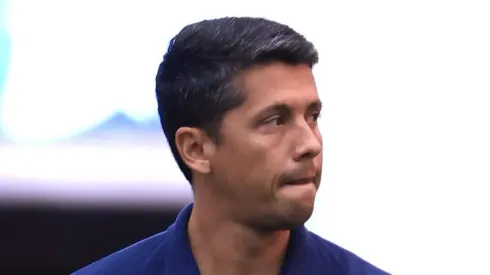 Thiago Carpini durante partida do Paulsitão 2024. Técnico pode fazer jogo de despedida nesta quarta-feira (17).