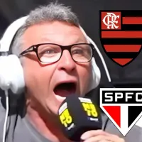 Neto garante quem vai vencer entre Flamengo x São Paulo: “Eu vou estar torcendo”
