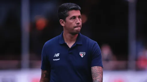Thiago Carpini, técnico do São Paulo, durante partida diante do Novorizontino, pelo Paulistão 2024 – Foto: Ettore Chiereguini/AGIF