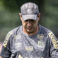 Fábio Carille e jogadores do Santos se unem com missão para o início da Série B