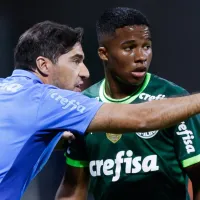 Abel Ferreira chama atenção de Endrick ao vivo após polêmica sobre contrato de namoro