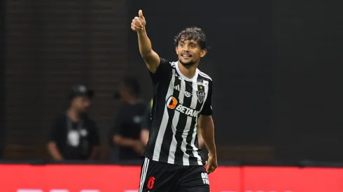 Gustavo Scarpa em partida pelo Atlético-MG