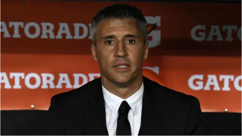 Foto: Marcelo Endelli/Getty Images - Hernán Crespo durante partida do São Paulo