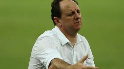 Rogério Ceni em partida da Libertadores (Foto: Bruna Prado/Getty Images)