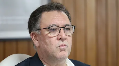 Marcelo Teixeira, presidente do Santos
Foto: Pedro Ernesto Guerra Azevedo/Santos FC