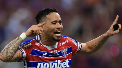 Yago Pikachu: uma das referências técnicas do Fortaleza em mais uma Sul-Americana (Foto: Buda Mendes/Getty Images)