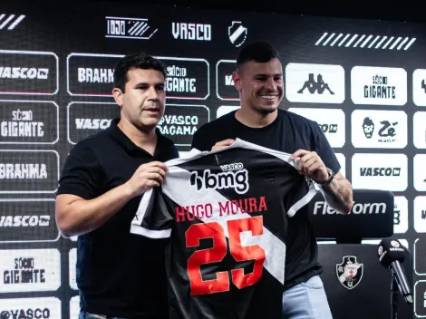 Hugo Moura elogia elenco do Vasco e lembra passagem pelo Flamengo: "meu passado"