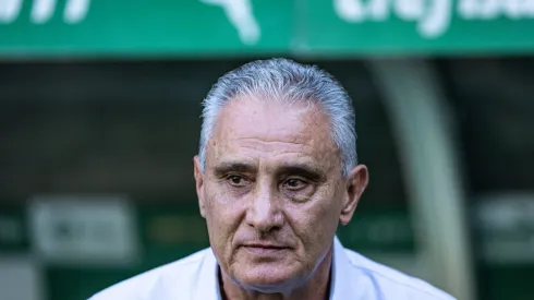 Tite em partida do Campeonato Brasileiro
