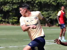 James Rodríguez treina e pode reforçar São Paulo contra o Palmeiras