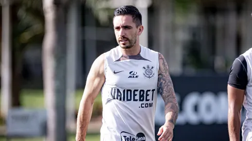 Igor Coronado em treino do Corinthians