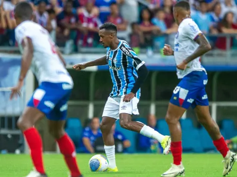 Grêmio fica irreconhecível na Arena Fonte Nova e perde para o Bahia